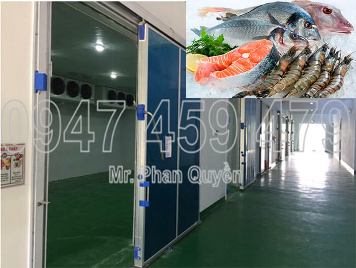 Kho lạnh bảo quản hải sản xuất khẩu