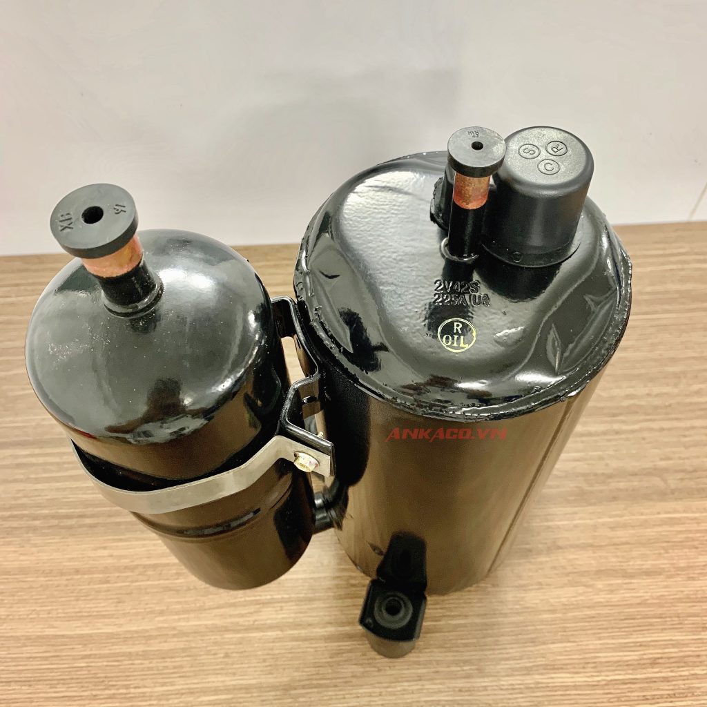 máy nén lạnh panasonic 2,5hp 2V42S225AUA, mới 100%